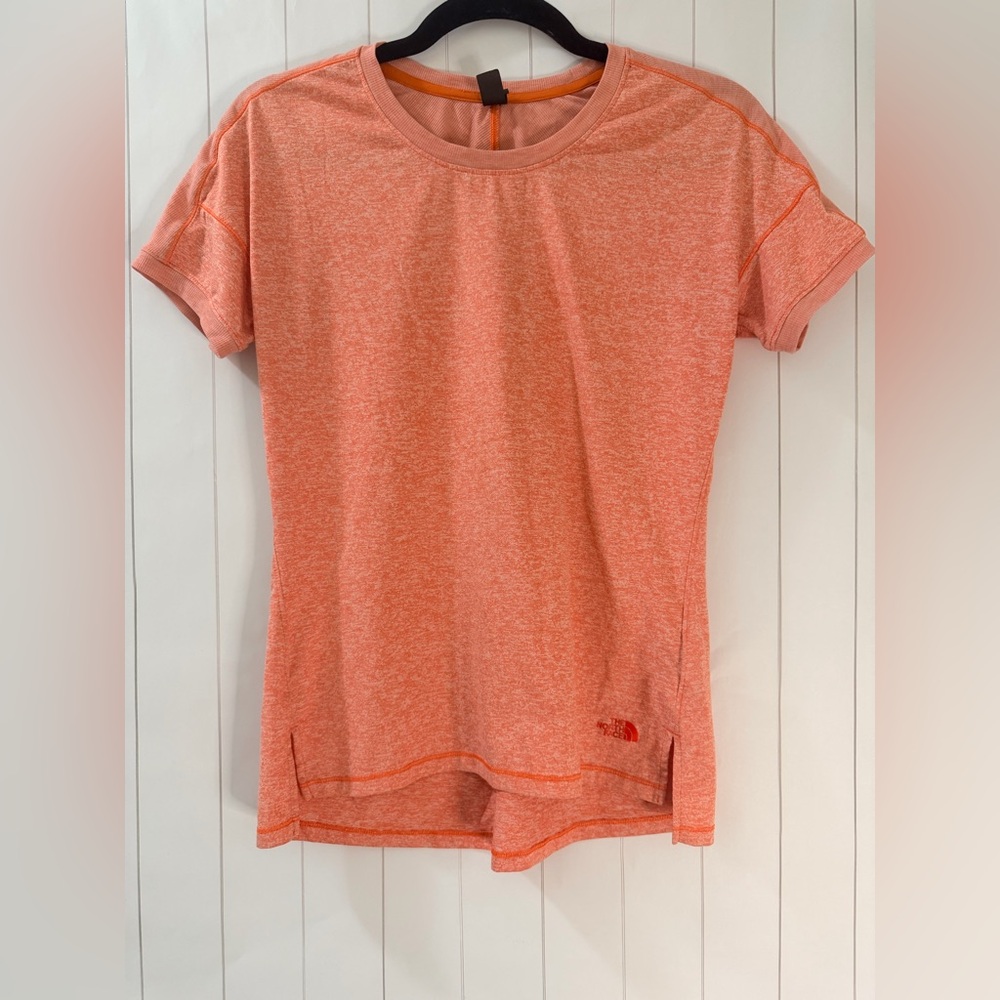 The North Face Women's Heather Coral Short Sleeve Tee